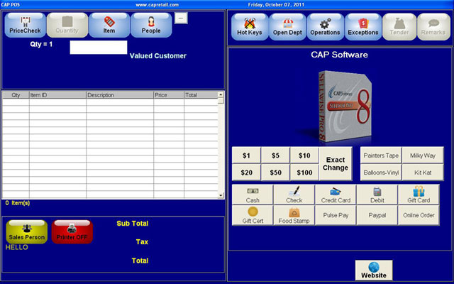 POS Web based Software