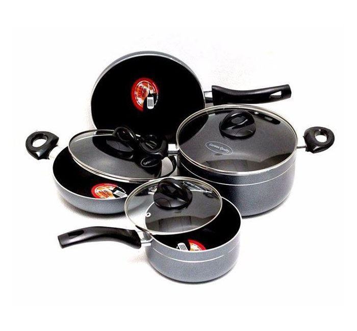 Kiam Non-Stick 7 Pieces Cookware Set