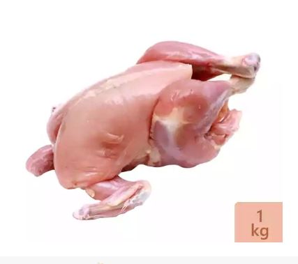 Whole Broiler Chicken Skin Off (Net Weight ± 50 gm