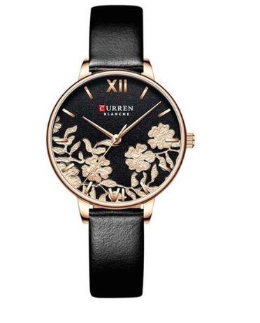 Curren 9065L Ladies Wristwatch - Rose Black