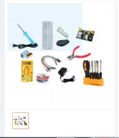 Basic Electronics Kits Set - Multicolor
