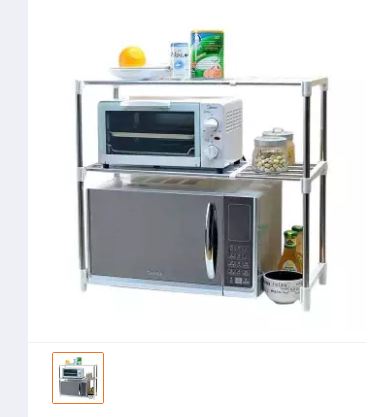 Microwave Woven Storage - White (Big size)