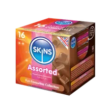 SKINS Assorted Condoms 16's Pack