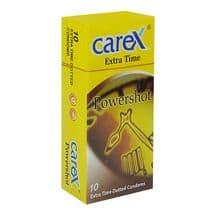 Carex Extra Time Powershot Dotted Condom - 10Pack(Malaysia)