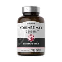 PipingRock Yohimbe Max 2200mg 180 Capsules